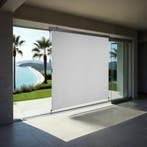 Zonnescherm Eloise met 2 wandhouders - 200 x 250 cm, lichtgr, Tuin en Terras, Zonneschermen, Verzenden, Nieuw