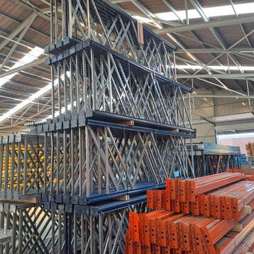 Aanbieding: Voordeelrij gebruikte Mecalux palletstelling