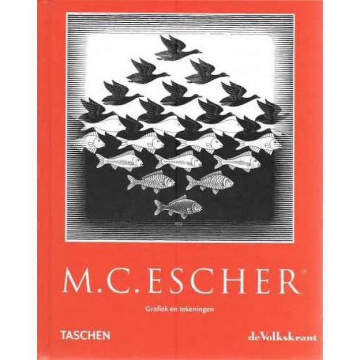 M.C. Escher - de Volkskrant deel 4 - M.C. Escher, Boeken, Literatuur, Gelezen, Verzenden