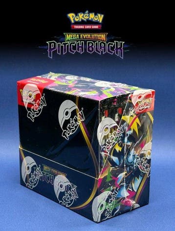 Pokémon Booster box - Mega Evolution - Pitch Black –, Hobby en Vrije tijd, Verzamelkaartspellen | Pokémon, Nieuw