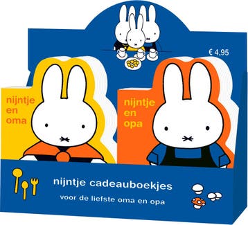 Display Nijntje Cadeauboekjes Nijntje En Oma Nijntje En Opa, Ophalen of Verzenden, Nieuw, Dick Bruna