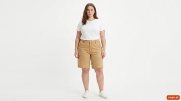 Carhartt Korte broeken Dames maat W34 Bruin Vintage, Ophalen of Verzenden, Nieuw