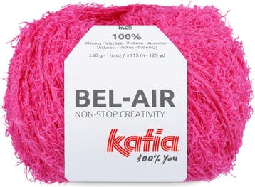 Katia Bel-Air - 61 fuchsia - Viscose Fantasiegaren, Ophalen of Verzenden, Nieuw