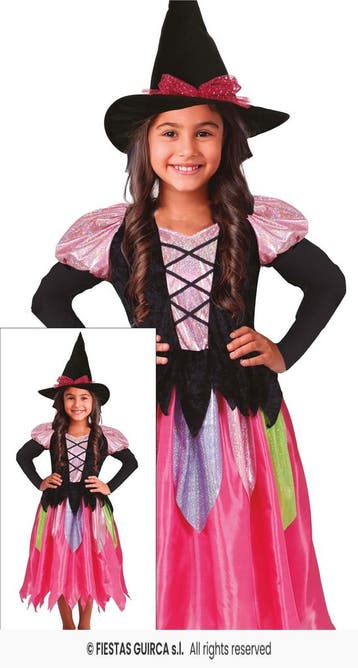 Kinderkostuum heks Grace, Kleding | Dames, Ophalen of Verzenden, Nieuw