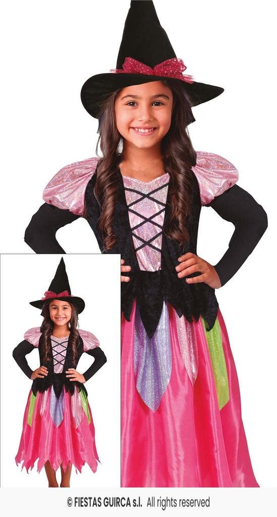 Kinderkostuum heks Grace, Kleding | Dames, Carnavalskleding en Feestkleding, Nieuw, Ophalen of Verzenden