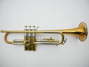 Trompet Reynolds Contempora RMC uit 1963 exclusief, Ophalen of Verzenden, Gebruikt