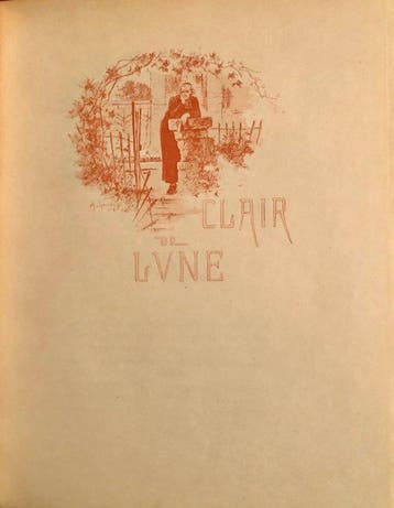 Maupassant / Rochegrosse / Grasset e.a. - Clair de Lune [sur