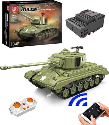 Mould King M26 Pershing Tank (Leger bouwsets, Modelbouwsets), Verzenden, Nieuw