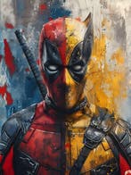 daveY - Quadro Street Art - The Merc and The Mutant -, Nieuw in verpakking