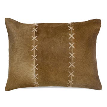 half kussen dekensteek koe bruin/wit 35x45cm, Verzenden, Nieuw