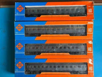 Roco H0 - 4284; 4283 - Modeltrein personenwagen (4) - Set, Nieuw