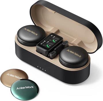 AnkerWork M650 Draadloze Lavaliermicrofoon – Professionele, Muziek en Instrumenten, Microfoons, Verzenden, Nieuw