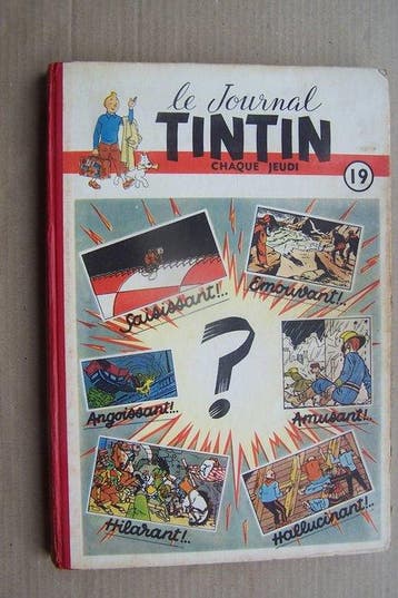 Tintin (magazine) - Recueil N°19 - 1 Album - Eerste, Nieuw