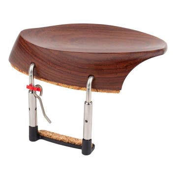 Teller CR-218R violin chinrest Teka-model, rosewood, made, Muziek en Instrumenten, Strijkinstrumenten | Overige, Ophalen of Verzenden