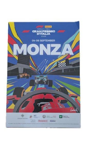 Gp Monza 2026 - Andrea Kimi Antonelli - 2026 - Poster, Nieuw