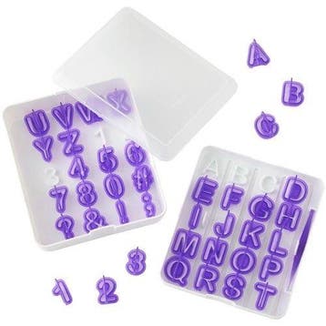 Wilton Uitstekers Letters en Nummers Set, Verzenden, Nieuw
