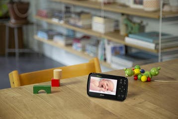 Alecto DVM149 - Babyfoon met camera - Temperatuurweergave -, Kinderen en Baby's, Babyfoons, Verzenden, Zo goed als nieuw