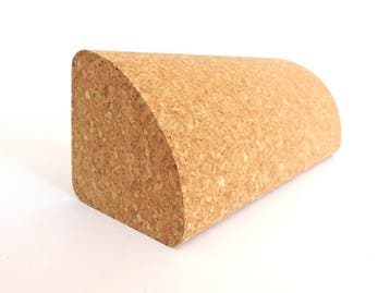 Kurk yoga blok - kwart rond - 230 x 80 x 80mm, Ophalen of Verzenden, Nieuw