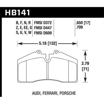 Hawk 94-96 Ferrari 456GT Rear / 91-94 Porsche 911 Rear /, Ophalen of Verzenden, Nieuw