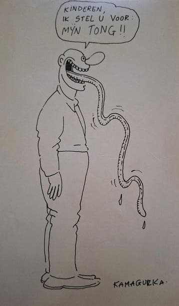 Kamagurka (1956) - Kinderen, ik stel u voor: mijn tong!!