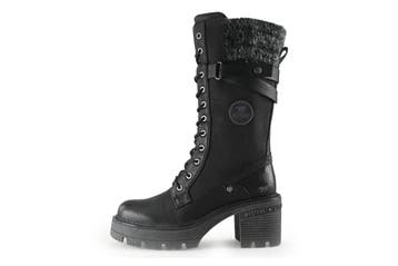 Mustang Snowboots in maat 37 Zwart, Kleding | Dames, Schoenen, Verzenden, Zwart, Snowboots, Zo goed als nieuw
