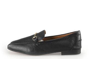 Manfield Loafers in maat 39 Zwart, Verzenden, Zwart, Overige typen, Zo goed als nieuw