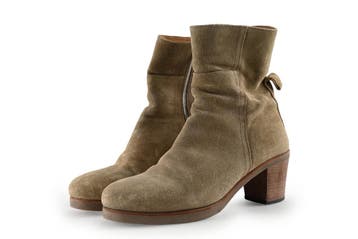 Shabbies Amsterdam Enkellaarzen in maat 39 Beige, Shabbies Amsterdam, Verzenden, Beige, Lage of Enkellaarzen