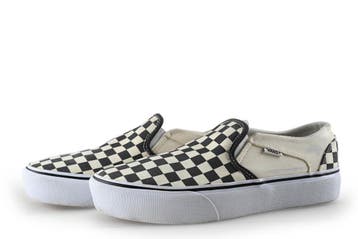 Vans Instappers in maat 42 Zwart, Verzenden, Zwart, Overige typen, Zo goed als nieuw