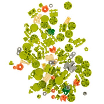 Ruhhy Creatieve bloemen bouwblokken 172 stuks – educatiev., Ophalen of Verzenden, Nieuw