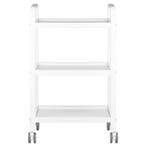 Cosmetische Assistententafel HS-09 Wit – 3 Planken – Metalen, Ophalen of Verzenden, Nieuw