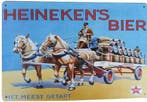 Heineken's bier het meest getapt reclamebord, Verzamelen, Verzenden, Nieuw