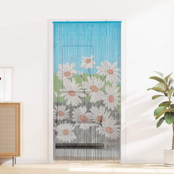 vidaXL Insect Deurgordijn Meerkleurig 200 x 100 cm Bamboe, Huis en Inrichting, Stoffering | Gordijnen en Lamellen, Verzenden, Nieuw