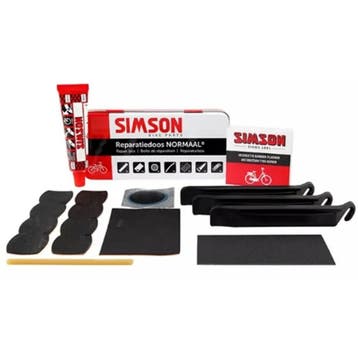 Simson Reparatiedoos fietsband - Compleet pakket voor 12..., Ophalen of Verzenden, Nieuw, Band