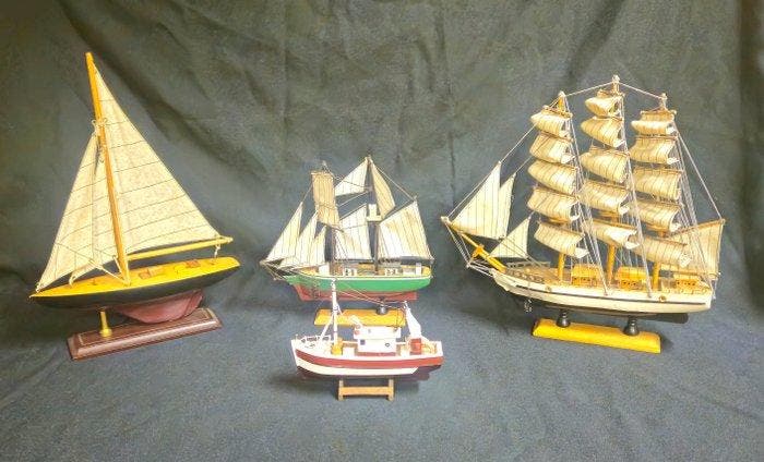 Modelschip (4), Antiek en Kunst, Curiosa en Brocante