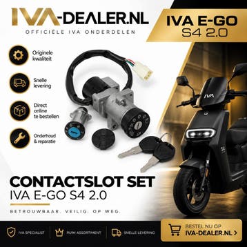 Contactslot set IVA E-GO S4 2.0 | IVA-Dealer.nl, Verzenden, Nieuw, Frame, Overige merken