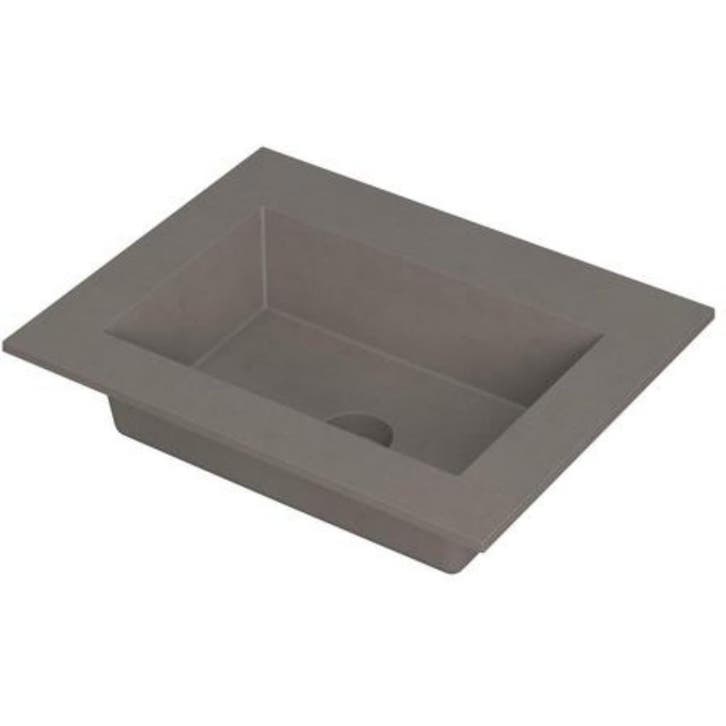INK Kraft Wastafel Enkele Bak Zonder Kraangat - 600x450x10, Doe-het-zelf en Verbouw, Sanitair, Nieuw, Ophalen of Verzenden