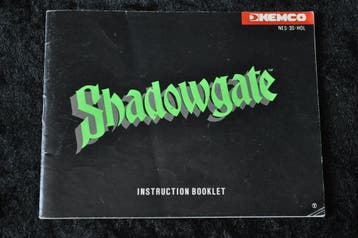 Shadowgate Nintendo NES Manual NES-3S-HOL, Verzenden, Nieuw