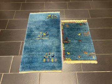 Gabbeh Set - Tapijt - 140 cm - 75 cm, Huis en Inrichting, Stoffering | Tapijten en Kleden, Nieuw