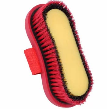 Paardenverzorgingsborstel Zachte Haren – Antislip Borstel, Dieren en Toebehoren, Paarden en Pony's | Overige Paardenspullen, Verzenden