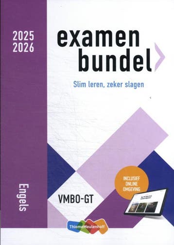 Examenbundel vmbo gtmavo Engels 20252026 9789006995145, Boeken, Verzenden, Zo goed als nieuw