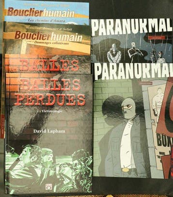Balles perdues / Bouclier humain / Paranormal - 3 Séries, Boeken, Nieuw