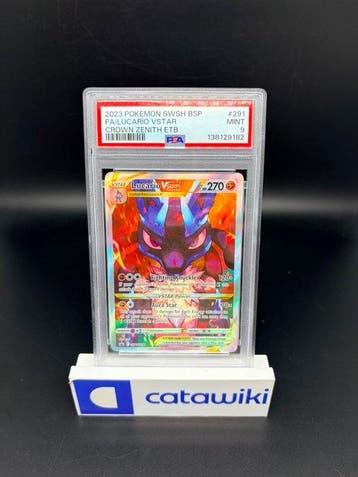 Pokémon - 1 Graded card - Lucario VSTAR SWSH291 PSA 9 -, Hobby en Vrije tijd, Verzamelkaartspellen | Pokémon, Nieuw