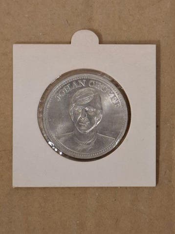 Johan Cruyff - 1970 Shell coin - Free shipping! - 1970 -, Verzamelen, Nieuw