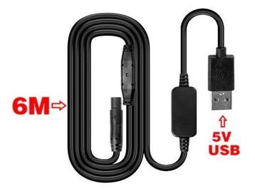 USB Voedingskabel Wifi Achteruitrijcamera, Verzenden, Nieuw