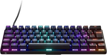 SteelSeries Apex 9 Mini | 60% Compact | Retourdeal 47% Krt, Gaming toetsenbord, Ophalen of Verzenden, Qwerty, Bedraad