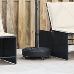 vidaXL Parasolvoet met wielen voor stok van Ø38 / 48 mm 27, Verzenden, Nieuw, Parasolvoet