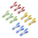 ProPlus Kunststof wasknijpers - set van 12 - ribbels voor..., Ophalen of Verzenden, Nieuw