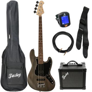 Fazley Outlaw Series Judge Basic Black basgitaar starterset, Muziek en Instrumenten, Verzenden, Nieuw