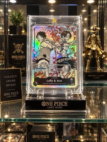 One Piece - 1 Card - One Piece - Luffy & Portgas D. Ace., Nieuw