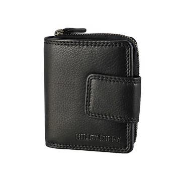 HillBurry Compacte Dames Portemonnee met Rits RFID - Zwart, Overige merken, Verzenden, Zwart, Nieuw